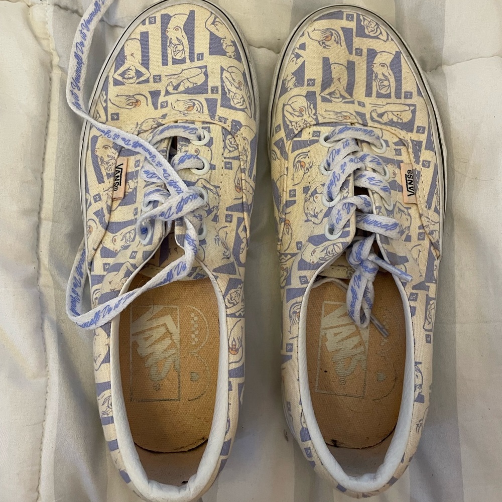 Vans Breast Cancer Awareness collar skate shoe Sz 5.5
